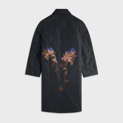 Thistle Print Wool Polyester Taffeta Jacket