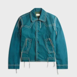 Two Tone Embroidered Jacket