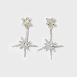Uni Gem Drop Earrings