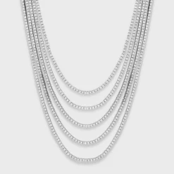 Waterfall Layered Serena Necklace