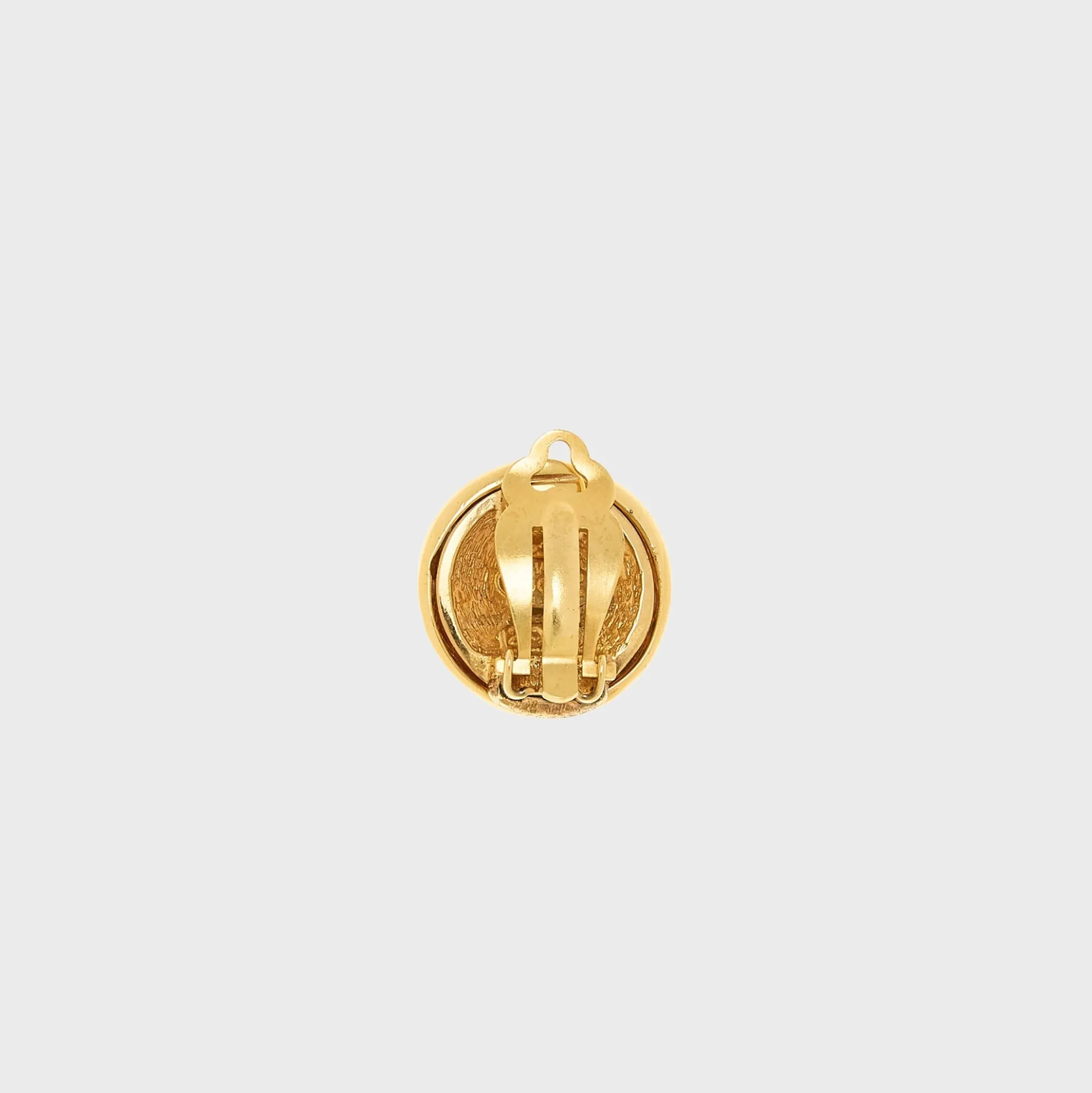 WGACA Chanel Round CC Earrings