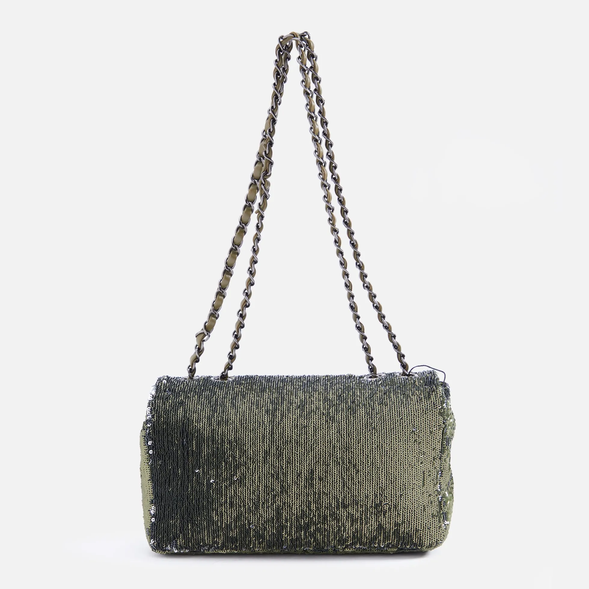 WGACA Chanel Sequin Coco Cuba Flap Bag