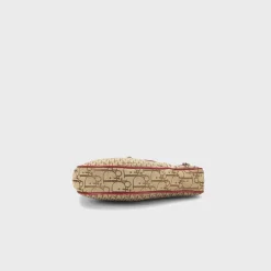 WGACA Dior Canvas Rasta Saddle Pochette