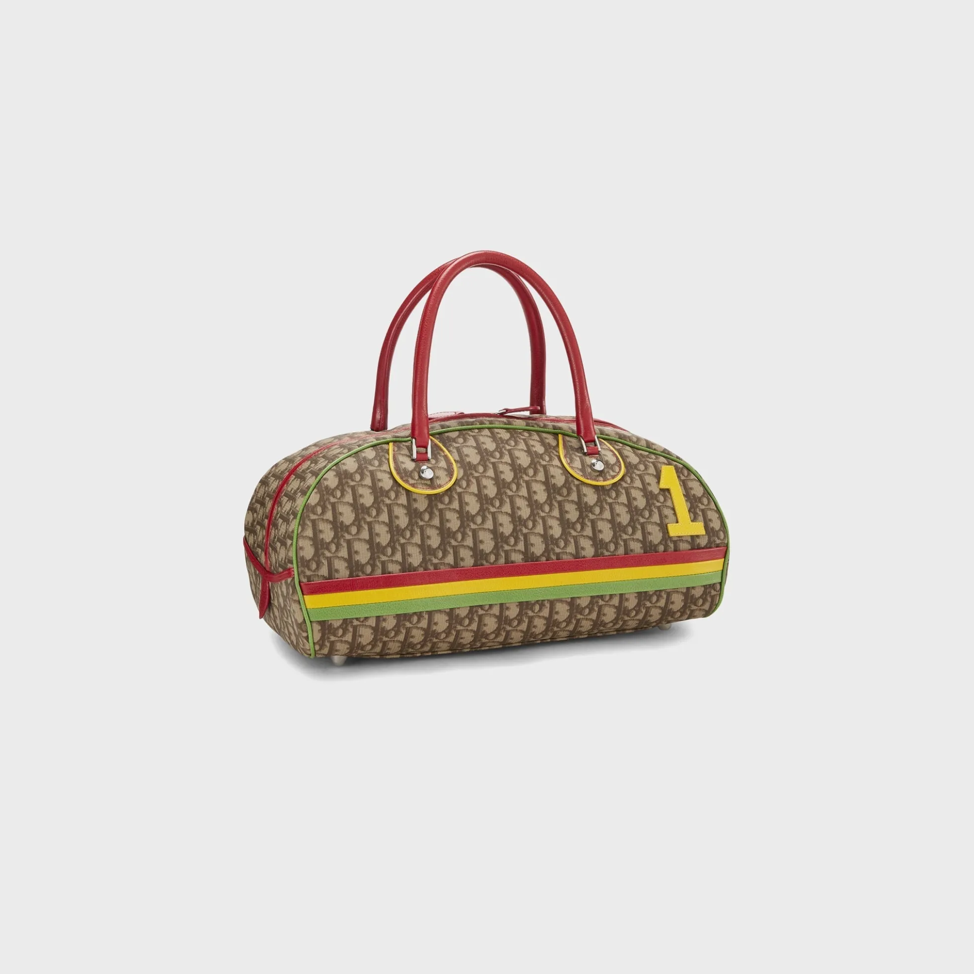 WGACA Dior Coated Canvas Rasta Bowler