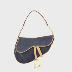 WGACA Dior Denim Saddle Bag