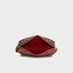 WGACA Dior Oblique Rasta Camera Bag