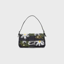 WGACA Fendi Embroidered Baguette