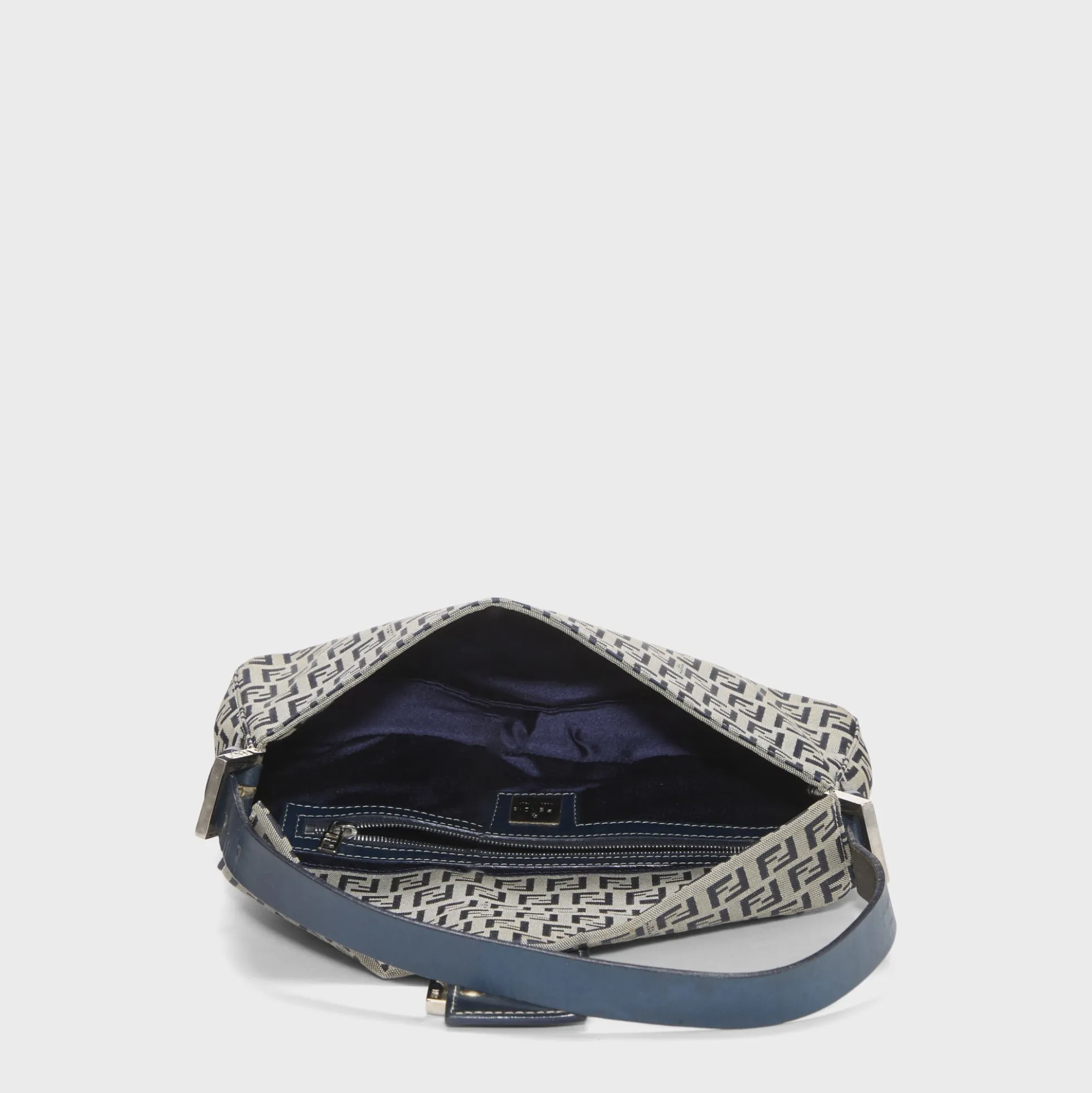 WGACA Fendi Zucchino FF Baguette Shoulder Bag