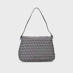 WGACA Fendi Zucchino Mamma Shoulder Bag