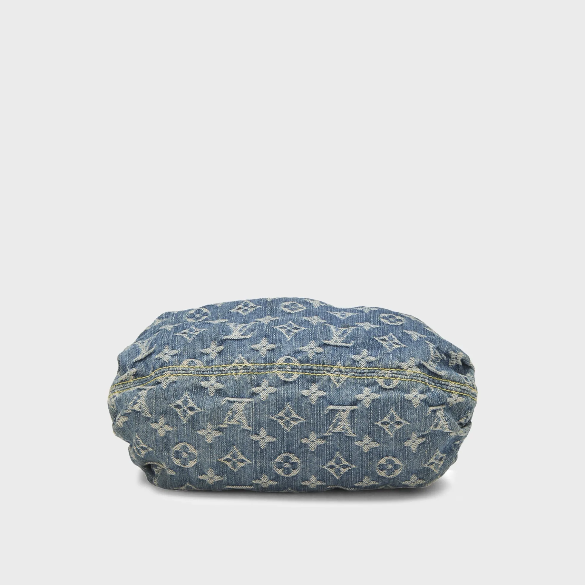WGACA Louis Vuitton Monogram Denim Pleaty Bag