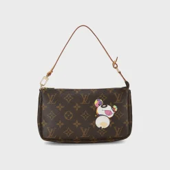 WGACA Louis Vuitton Murakami Panda Pochette Accessories V2