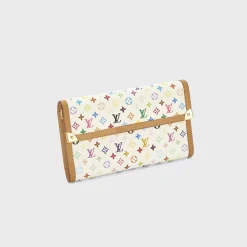 WGACA Louis Vuitton x Takashi Murakami International Wallet
