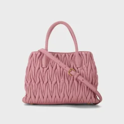 WGACA Miu Miu Nappa Convertible Handbag Small