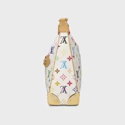 WGACA Takashi Murakami x Louis Vuitton White Monogram Multicore Boulogne
