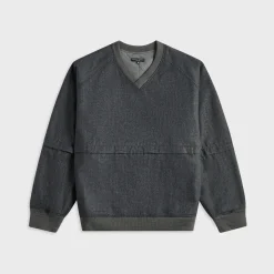 Wind Pull High Count Worsted Wool Sweater