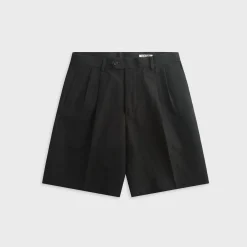 Wool Cotton Linen Ox Short