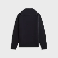 Wool Quarter-Zip Sweater