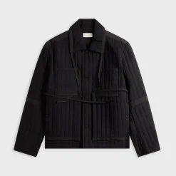 Wool Quilted Worker Jacket