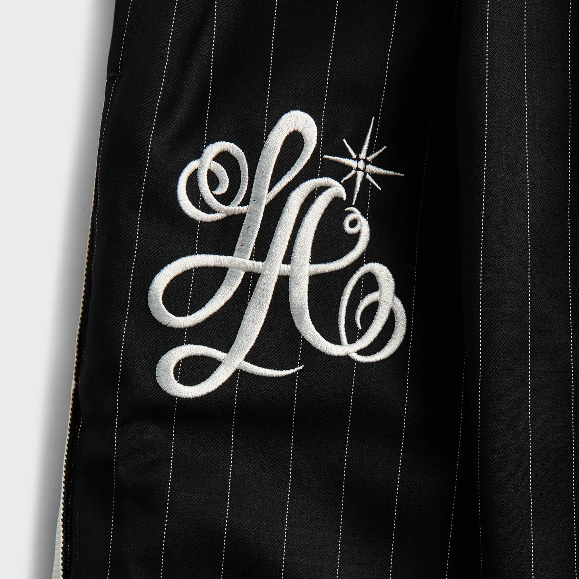 x Willy Chavarria Pinstripe Long Short